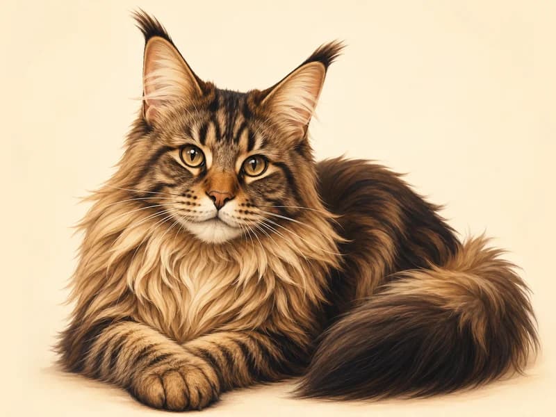 Maine Coon kedisi