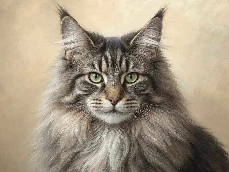Norwegian Forest kedisi