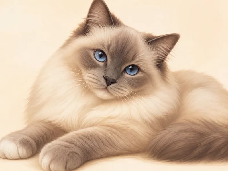 Ragdoll kedisi