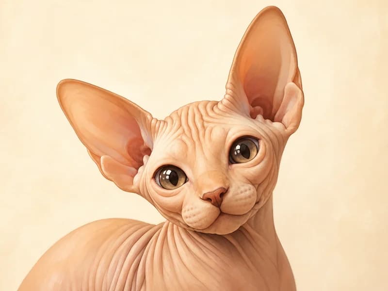 Sphynx kedisi